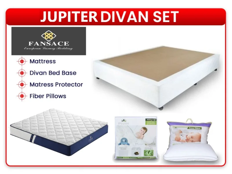 Jupiter Mattress Divan Bed Set